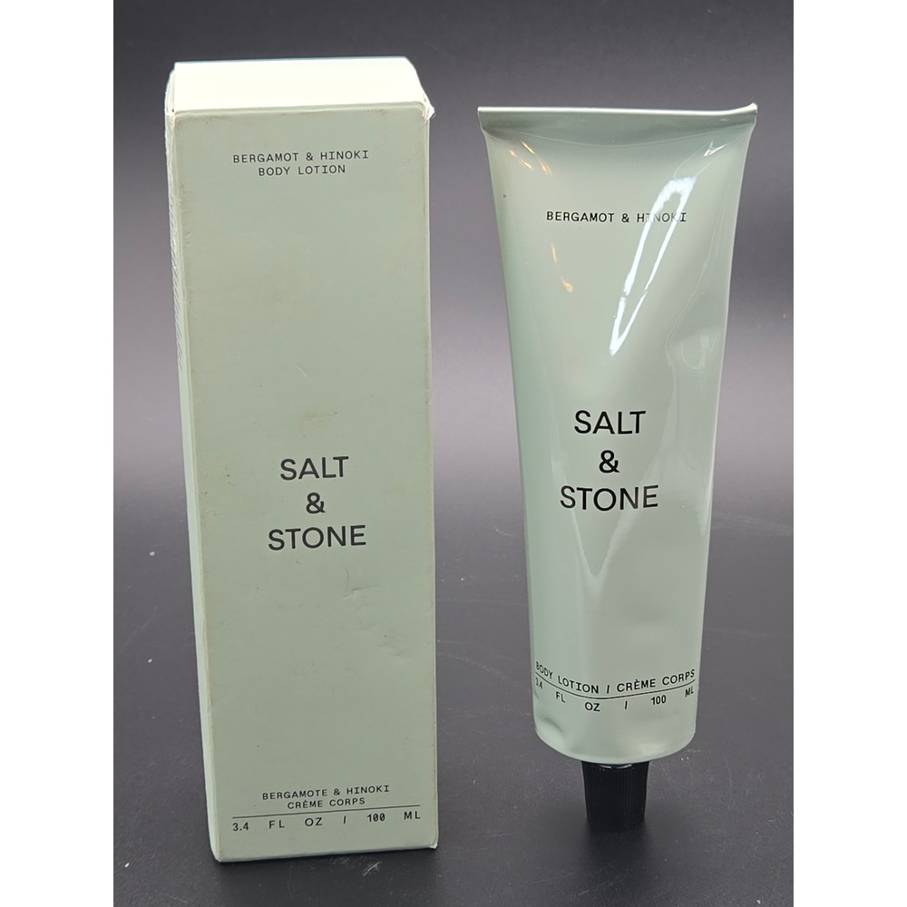 Salt & Stone Bergamot & Hinoki Body Lotion 3.4 fl oz 100 ml NIB